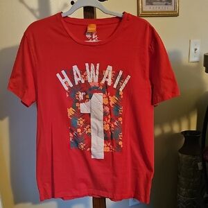 Boss Orange Boys Hawaii Floral Graphic Tee